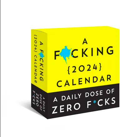 2024 F*cking Boxed Calendar | SIMPLE to SUBLIME
