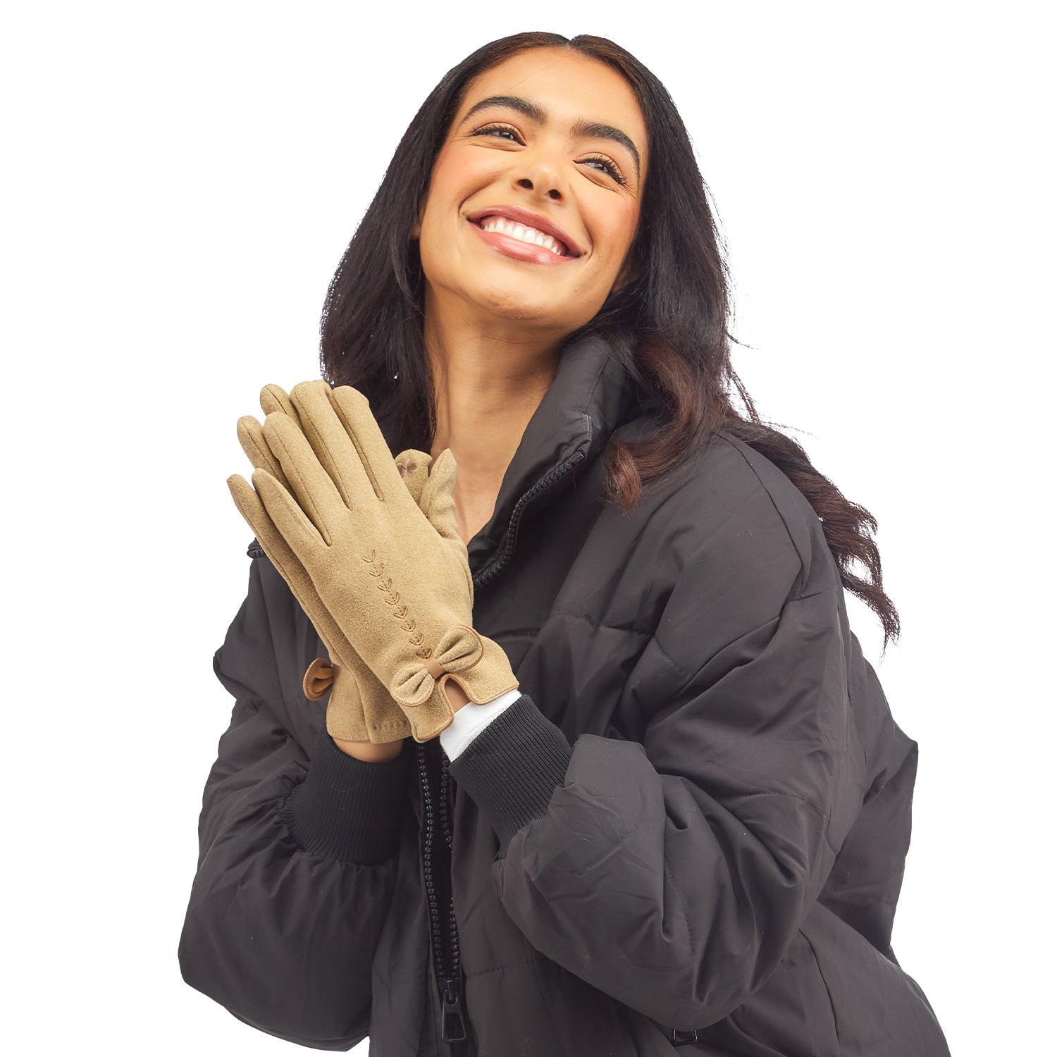 Micro suede gloves simple to sublime